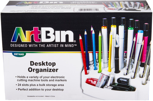 ArtBin Desktop Accessory Storage-24 Slots - 6974AG - 071617098810