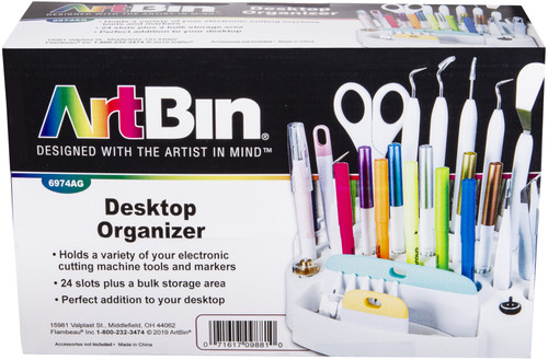 ArtBin Desktop Accessory Storage-24 Slots - 6974AG ArtBin Desktop Accessory Storage-24 Slots - 6974AG