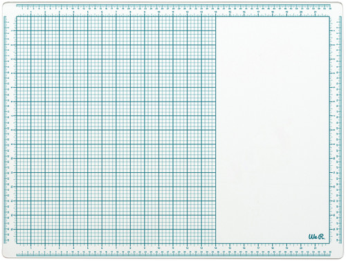We R Memory Craft Surfaces Glass Cutting Mat 18"X24"-Hang Tab Package - WR660657
