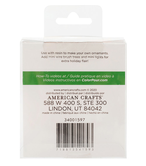 American Crafts Color Pour Resin Mold-Ornament - 34001597 American Crafts Color Pour Resin Mold-Ornament - 34001597