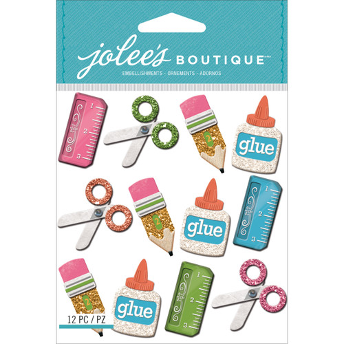 Jolee's Boutique Mini Repeats Stickers-School Supplies - E5021682