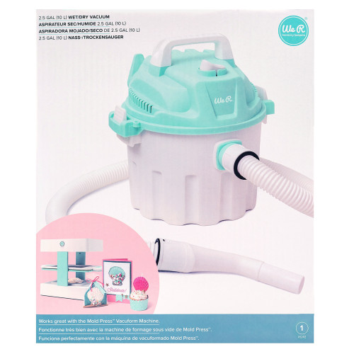 We R Mold Press Wet/Dry Vacuum-White/Mint - 661281 - 633356612810