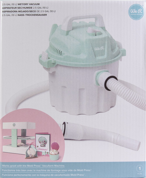 We R Mold Press Wet/Dry Vacuum-White/Mint - 661281 - 633356612810