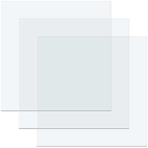 We R Mold Press Plastic Sheets 6/Pkg-Clear - 661357