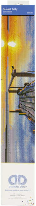 Diamond Dotz Diamond Art Kit 27"X18"-Sunset Jetty - DD12051 - 4895225915262