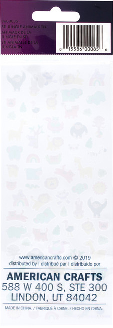 6 Pack - Sticko Tiny Stickers-Animals - 86TS-85 6 Pack - Sticko Tiny Stickers-Animals - 86TS-85
