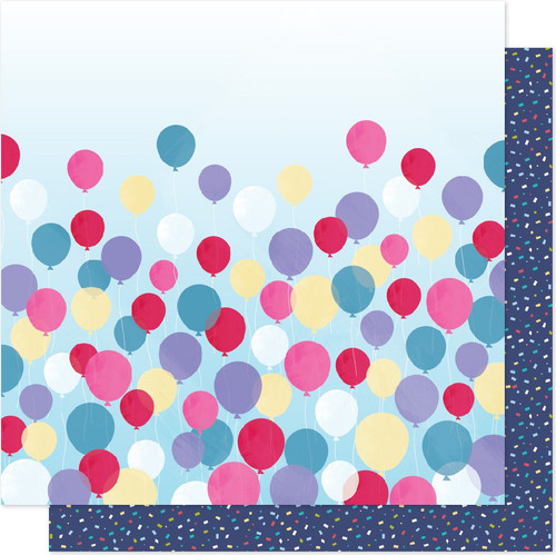 25 Pack - Shimelle Sparkle City Double-Sided Cardstock 12"X12"-Time To Party - SPARK12-51343 - 718813513432