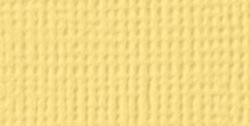 25 Pack - American Crafts Textured Cardstock 12"X12"-Banana - AM710-502 - 718813715027