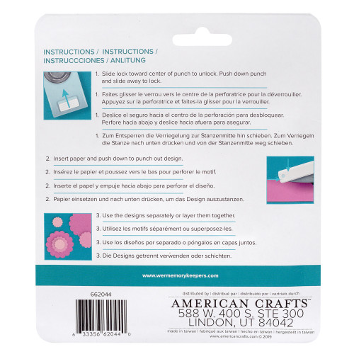 We R Layering Punches 3/Pkg-Scallop Circles - WR662044