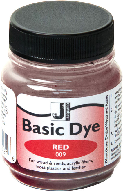 Jacquard Basic Dye .5oz-Red - JBD-1009 - 743772031376