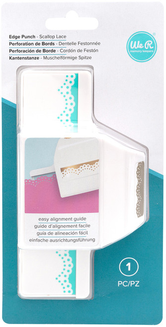 We R Memory Keepers Edge Punch-Scallop Lace - WR661282 - 633356612827