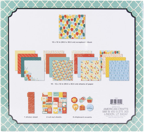 Colorbok Scrapbook Box Kit-Celebration - 74251PDQ
