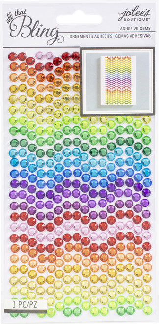 Jolee's Boutique Bling Embellishments-Radiant Rainbow - 8600891 - 015586008913