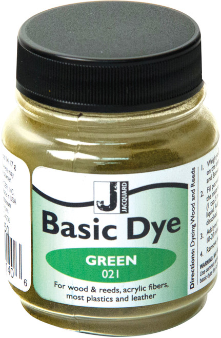 Jacquard Basic Dye .5oz-Green - JBD-1021 - 743772031406