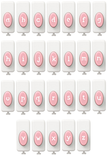 We R Word Punch Board-Lowercase - WR661437 We R Word Punch Board-Lowercase - WR661437