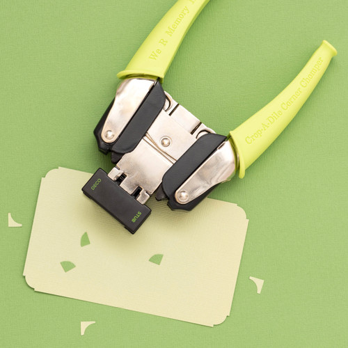 Crop-A-Dile Retro Corner Chomper Tool-Stub & Deco - WR661300
