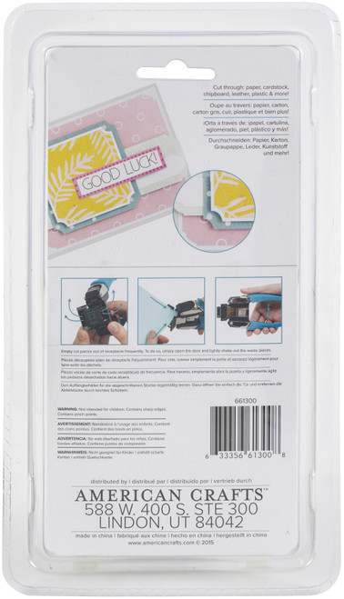 Crop-A-Dile Retro Corner Chomper Tool-Stub & Deco - WR661300