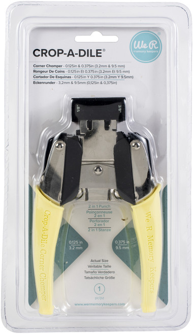 Crop-A-Dile Retro Corner Chomper Tool-0.125" & 0.375" - WR661301 - 633356613015