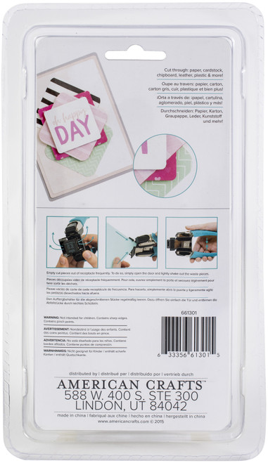 We R Crop-A-Dile Retro Corner Chomper Tool-0.125" & 0.375" - WR661301 We R Crop-A-Dile Retro Corner Chomper Tool-0.125" & 0.375" - WR661301