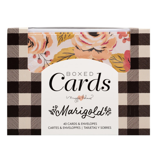 Crate Paper A2 Cards W/Envelopes (4.375"X5.75") 40/Box-Maggie Holmes Marigold - CP373274 - 718813732741
