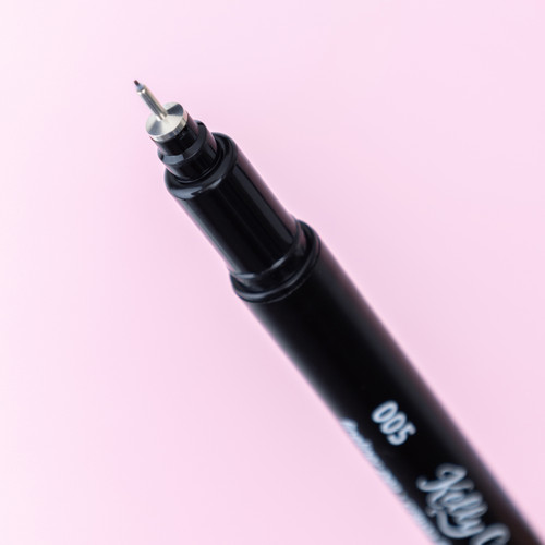 Kelly Creates Fineliners Pens 6/Pkg-Black - 343554