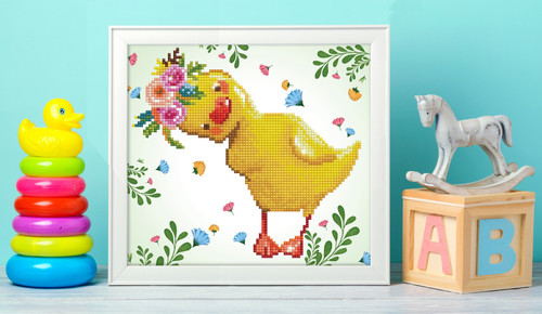 Diamond Dotz Diamond Art Kit 9"X9.8"-Daisy - DD3031 Diamond Dotz Diamond Art Kit 9"X9.8"-Daisy - DD3031