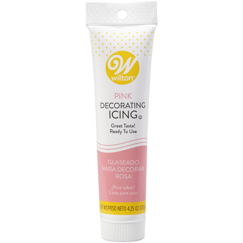 6 Pack - Decorating Icing 4.25oz-Pink - WD704-4764 - 070896047649
