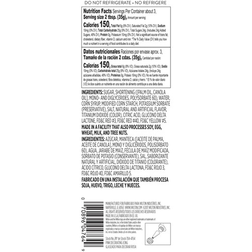 6 Pack - Decorating Icing 4.25oz-Pink - WD704-4764