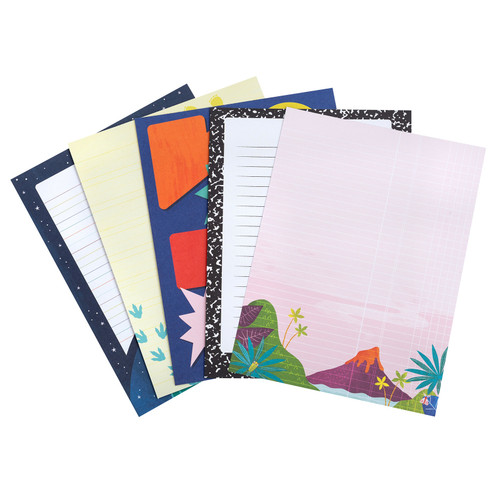 American Crafts Single-Sided Paper Pad 6"X8" 36/Pkg-Shimelle Field Trip - 352206