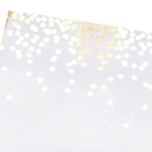 AC Specialty Poster Board 22"X28"-Gold Foil Confetti - ACPOSTER-72080