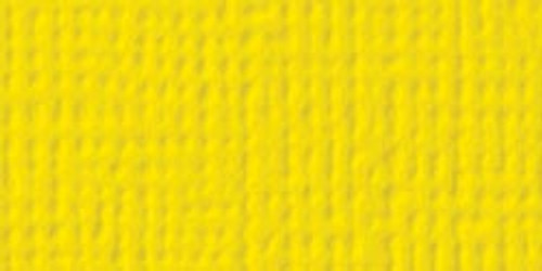 25 Pack - American Crafts Textured Cardstock 12"X12"-Lemon - AM710-39 - 718813710398