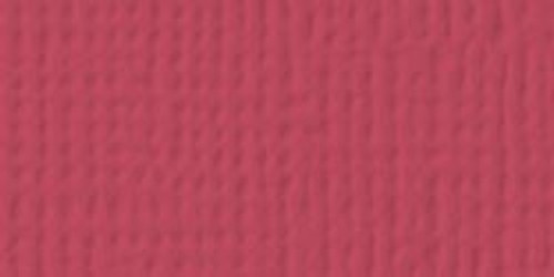 25 Pack - American Crafts Textured Cardstock 12"X12"-Scarlet - AM710-30 - 718813710305