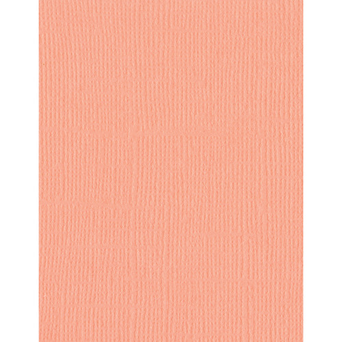 25 Pack - Bazzill Mono Cardstock 8.5"X11"-Coral Cream/Canvas - MONO8-5049 - 846523050494