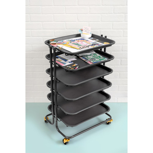 We R Project Cart-6 Removable Trays - WR661060 We R Project Cart-6 Removable Trays - WR661060