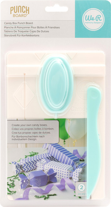 We R Memory Keepers Punch Board-Candy Box - WR671336 - 633356713364