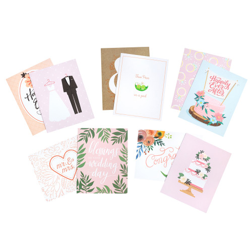 Boxed Cards - A2 (4.375"X5.75") 40 Cards & Envelopes-American Crafts - All Occasion - 356509