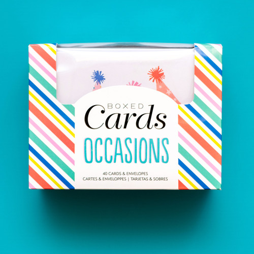 Boxed Cards - A2 (4.375"X5.75") 40 Cards & Envelopes-American Crafts - All Occasion - 356509