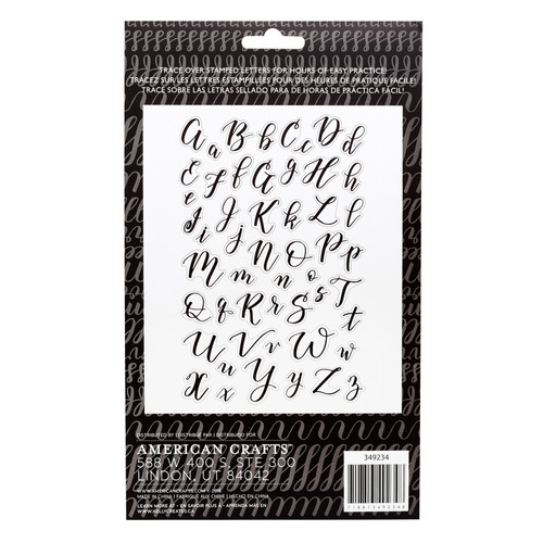 Kelly Creates Acrylic Traceable Stamps-Bouncy Alphabet - 349234 Kelly Creates Acrylic Traceable Stamps-Bouncy Alphabet - 349234