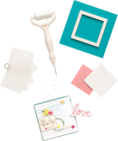 We R Memory Keepers Stitch Happy Pen Kit-31 Pieces - WR660400 We R Memory Keepers Stitch Happy Pen Kit-31 Pieces - WR660400