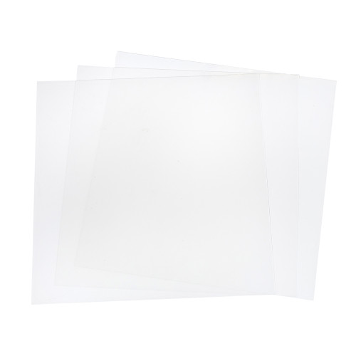 We R Etch Quill Plastic Sheets 8"X8" 6/Pkg- - WR661151