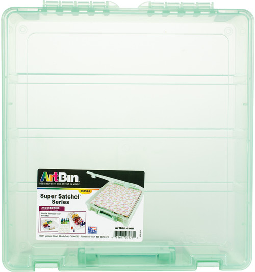ArtBin Super Satchel Single Compartment-Mint, 15.25"X14"X3.5" - 6955RJ - 071617079772