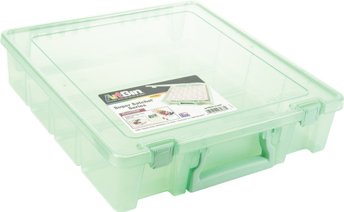 ArtBin Super Satchel Single Compartment-Mint, 15.25"X14"X3.5" - 6955RJ