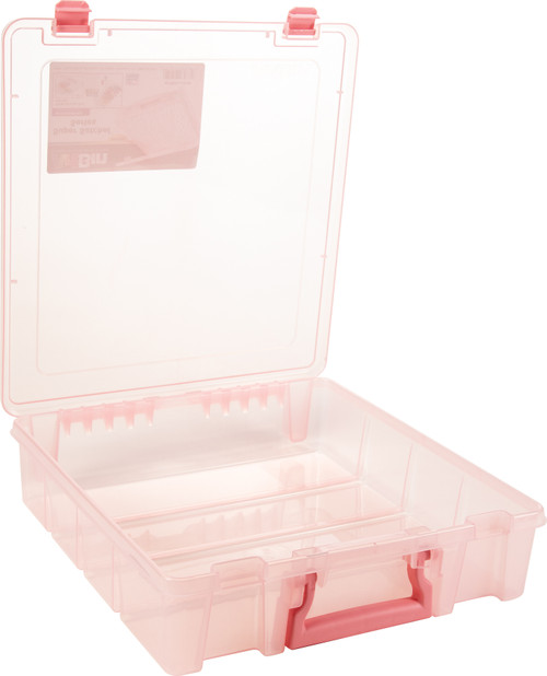 ArtBin Super Satchel Single Compartment-Blush, 15.25"X14"X3.5" - 6955RK ArtBin Super Satchel Single Compartment-Blush, 15.25"X14"X3.5" - 6955RK