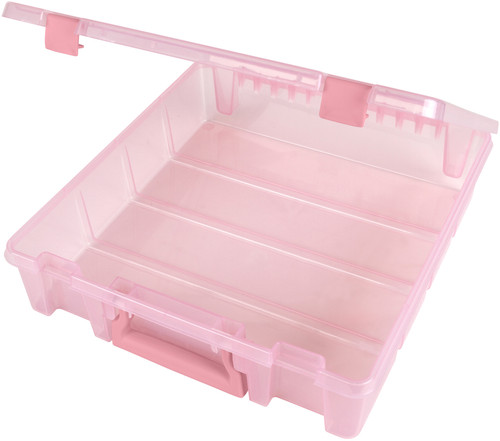 ArtBin Super Satchel Single Compartment-Blush, 15.25"X14"X3.5" - 6955RK ArtBin Super Satchel Single Compartment-Blush, 15.25"X14"X3.5" - 6955RK