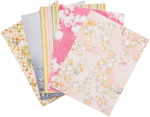 BoBunny Single-Sided Paper Pad 6"X8" 36/Pkg-Garden Grove, 12 Designs/3 Each - 7310996