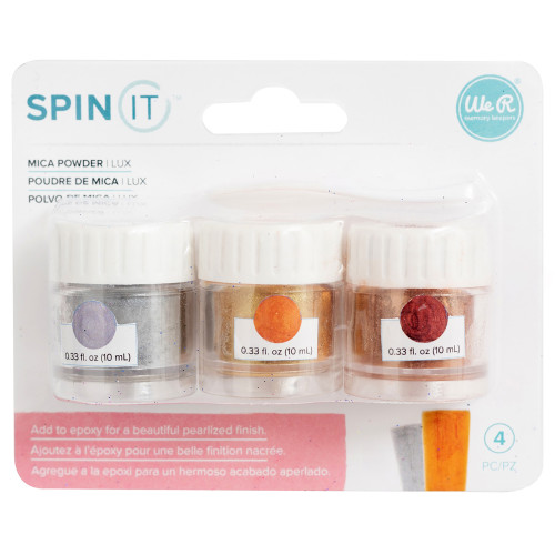 We R Spin It Mica Powder 3/Pkg-Lux - WR660589 - 633356605898