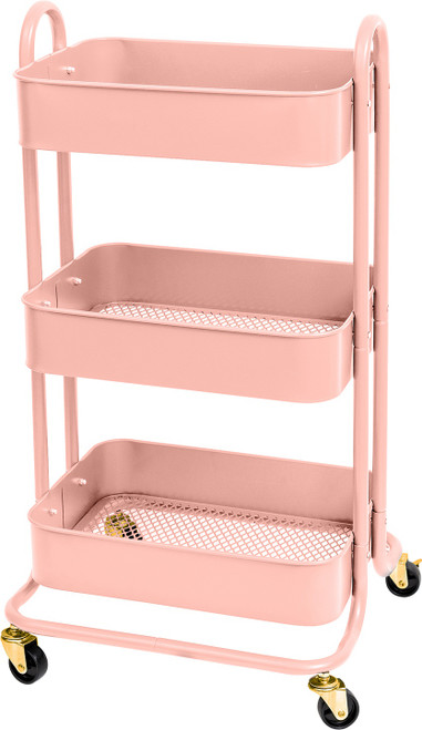 We R A La Cart Storage Cart With Handles-Pink - WR661304