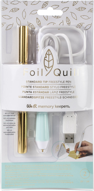 We R Memory Keepers Foil Quill Freestyle Pen-Standard Tip - WR661015 - 633356610151