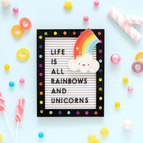 Sticko Floaty Sticker-Rainbow - 52-4FS-5309 Sticko Floaty Sticker-Rainbow - 52-4FS-5309