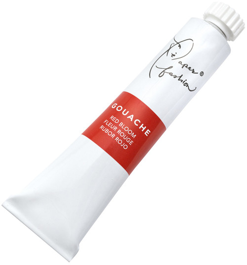 Paper Fashion Gouache Paint .68oz-Red Bloom - ACPFG349-49335